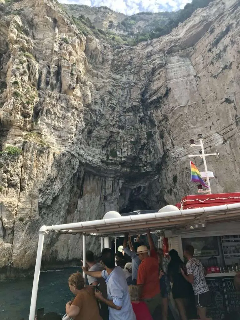 Blue Caves, Paxos and Antipaxos boat trip from Corfu