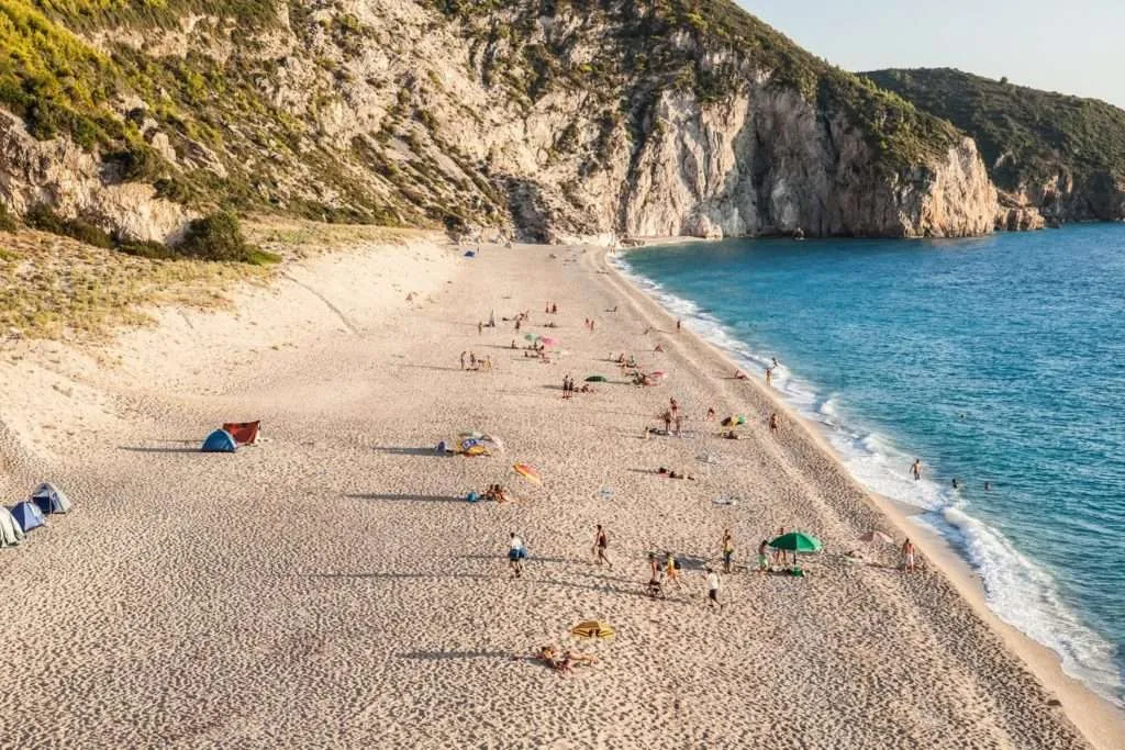 Milos beach, Lefkada