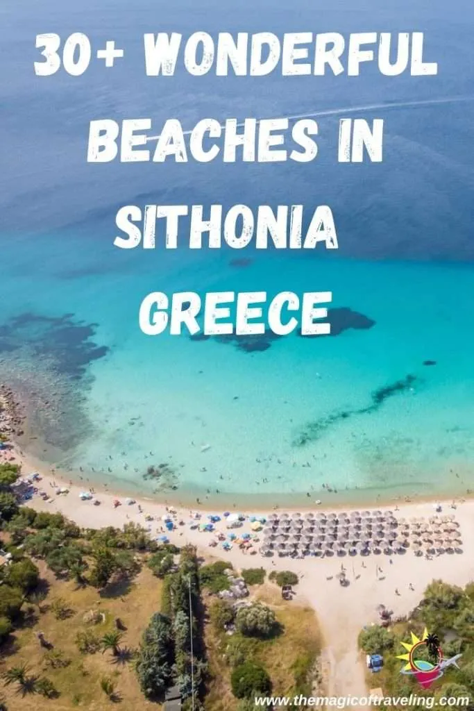 30+ wonderful beaches in Sithonia, Greece