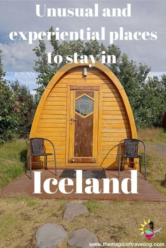 Unusual and experiential places to stay in Iceland