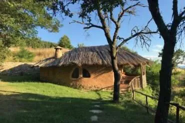 The Clay House in Leshten Village
