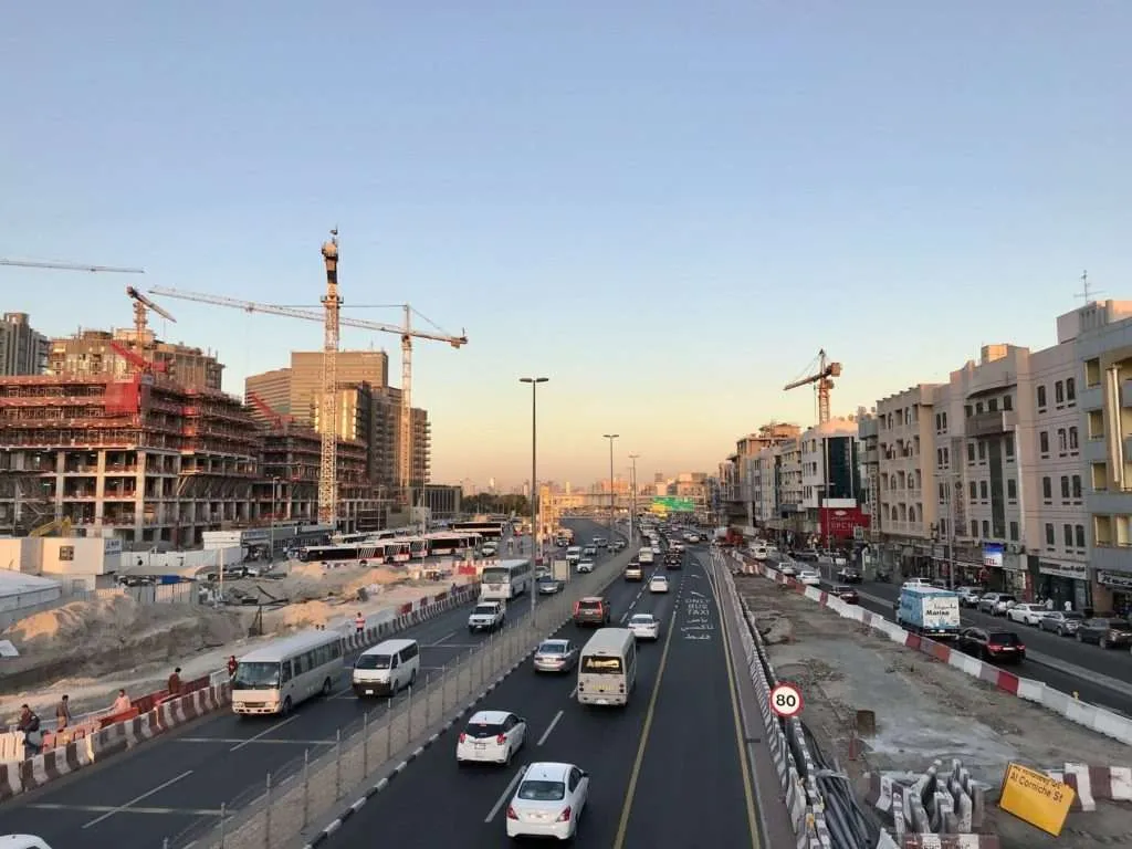 2 days in Dubai itinerary - streets of Dubai