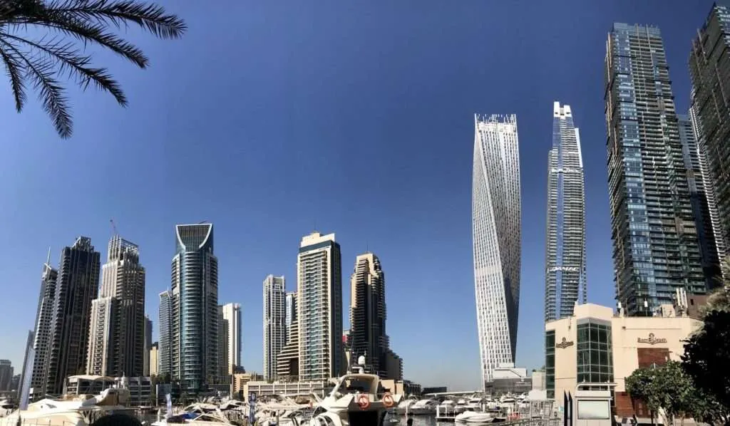 2 days in Dubai itinerary - Dubai Marina