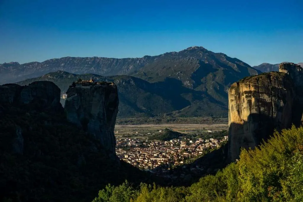 Visiting Meteora monasteries and rock formations in Greece