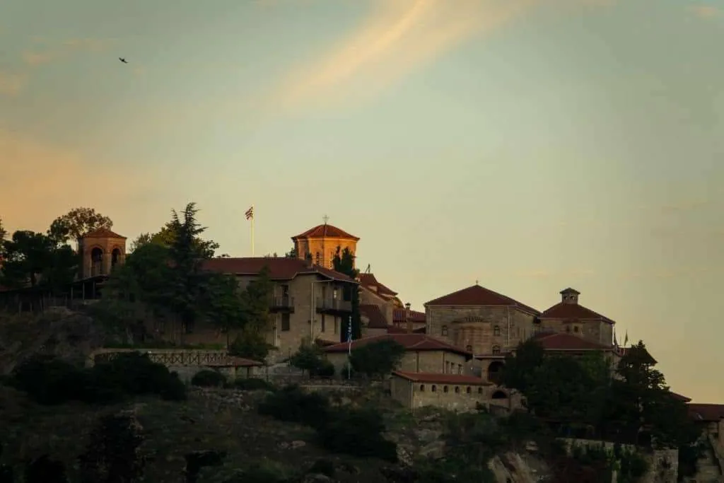 Visiting Meteora monasteries and rock formations in Greece