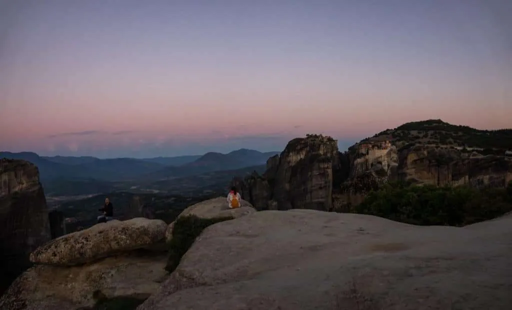 Visiting Meteora monasteries and rock formations in Greece