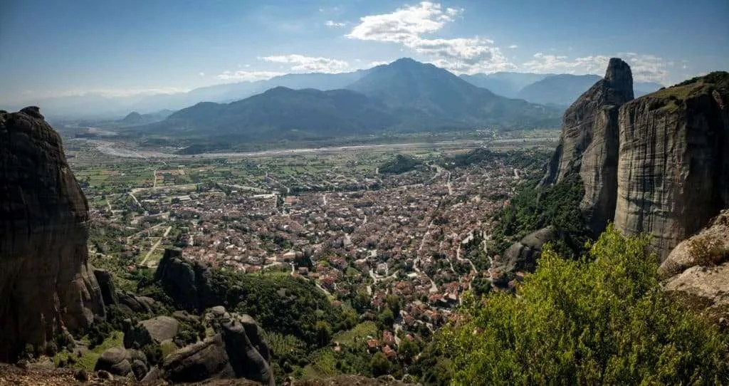 Visiting Meteora monasteries and rock formations in Greece