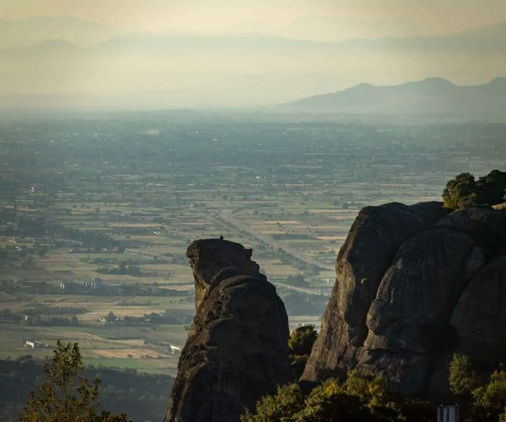 Visiting Meteora monasteries and rock formations in Greece