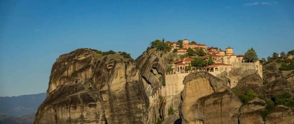 Visiting Meteora monasteries and rock formations in Greece