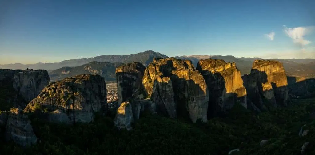 Visiting Meteora monasteries and rock formations in Greece