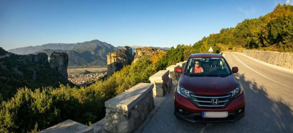 Visiting Meteora monasteries and rock formations in Greece