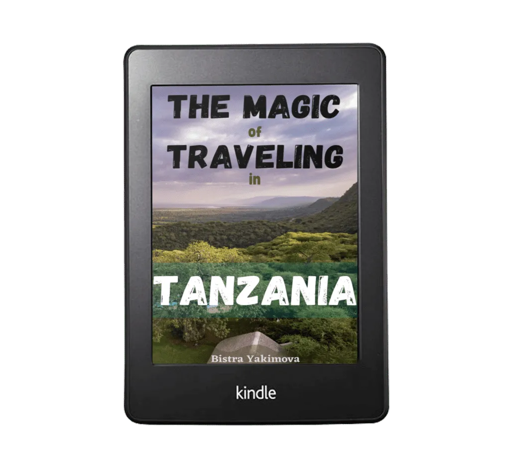 The Magic of Traveling in Tanzania Book 3D Cover Kindle