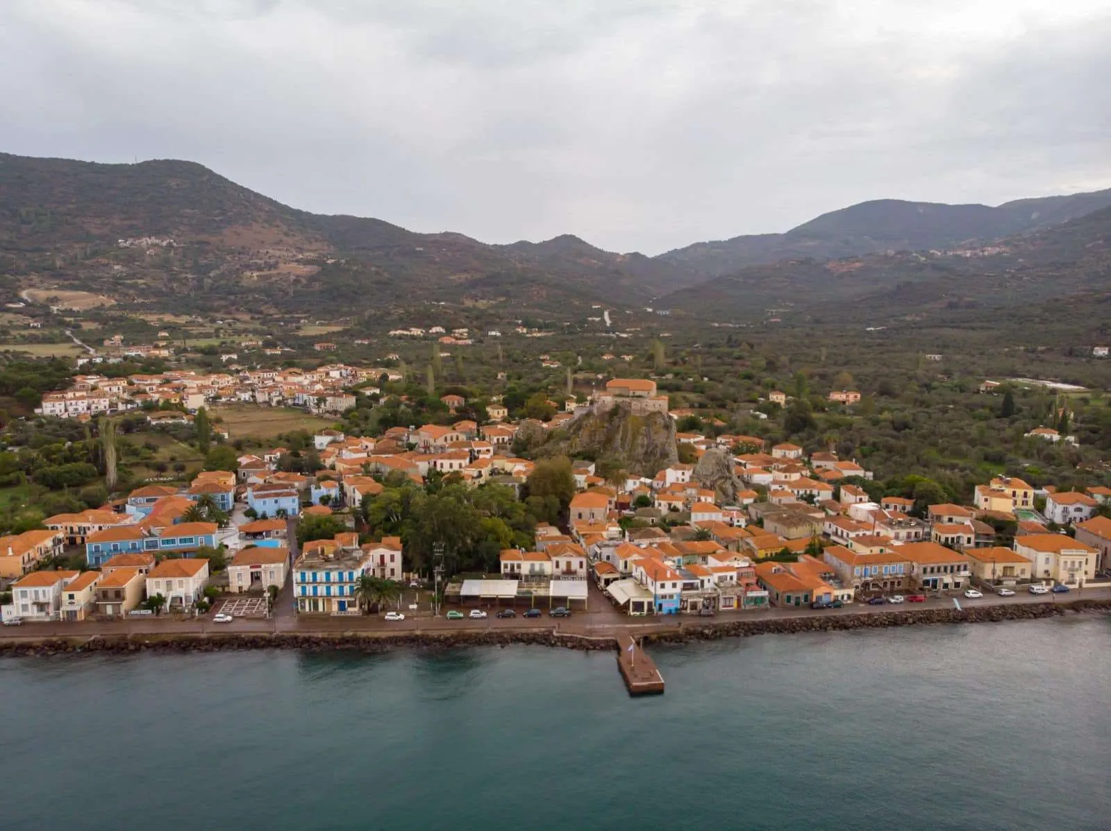 Petra, Lesbos island
