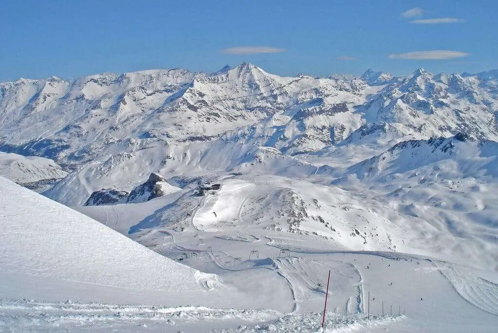 Ski resorts in Europe - Tignes, France