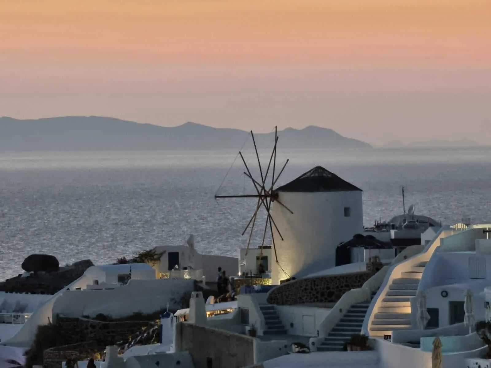 Sunset from Oia Castle, Santorini, Greece