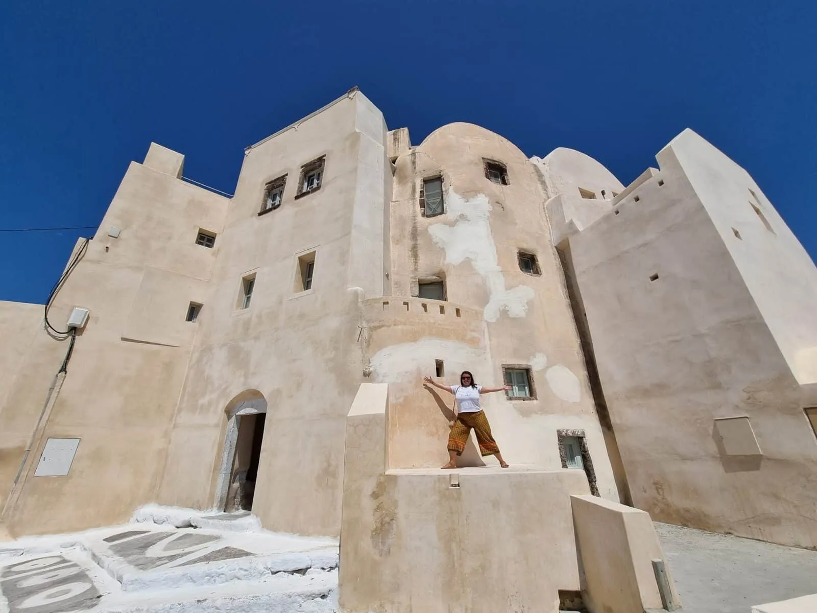 Emporio village, Santorini, Greece