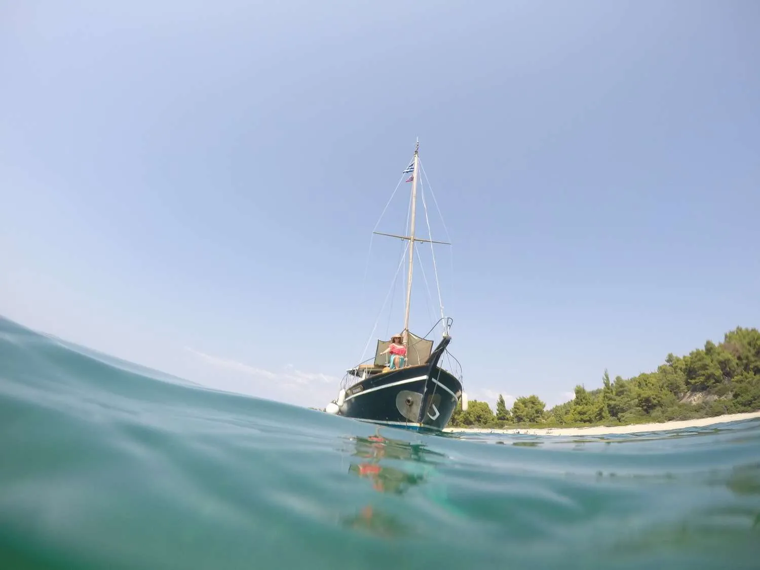 Boat trip from Nikiti, Halkidiki, Greece