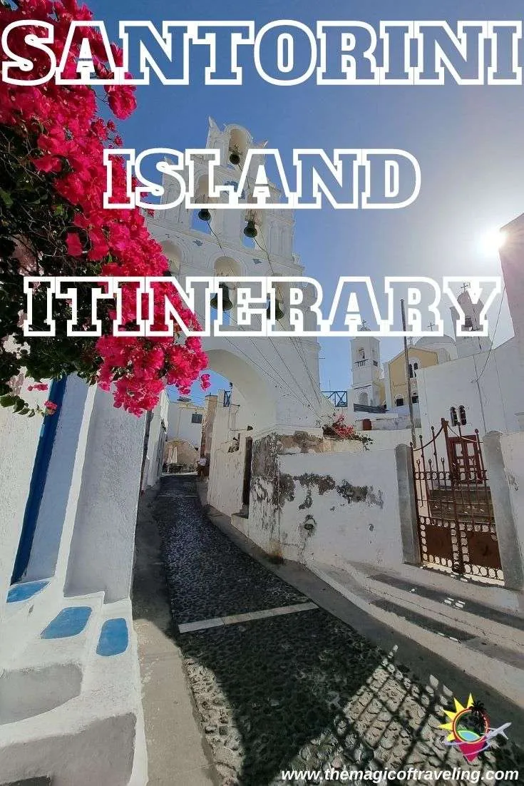 Santorini island itinerary, Greece