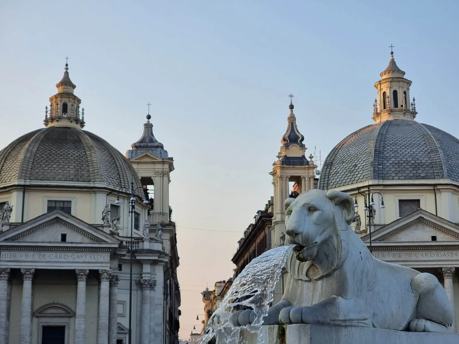 Rome in the morning highlights, Italy
