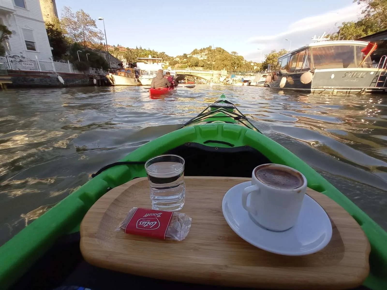 Kayaking Istanbul, Bosphoros, Turkey
