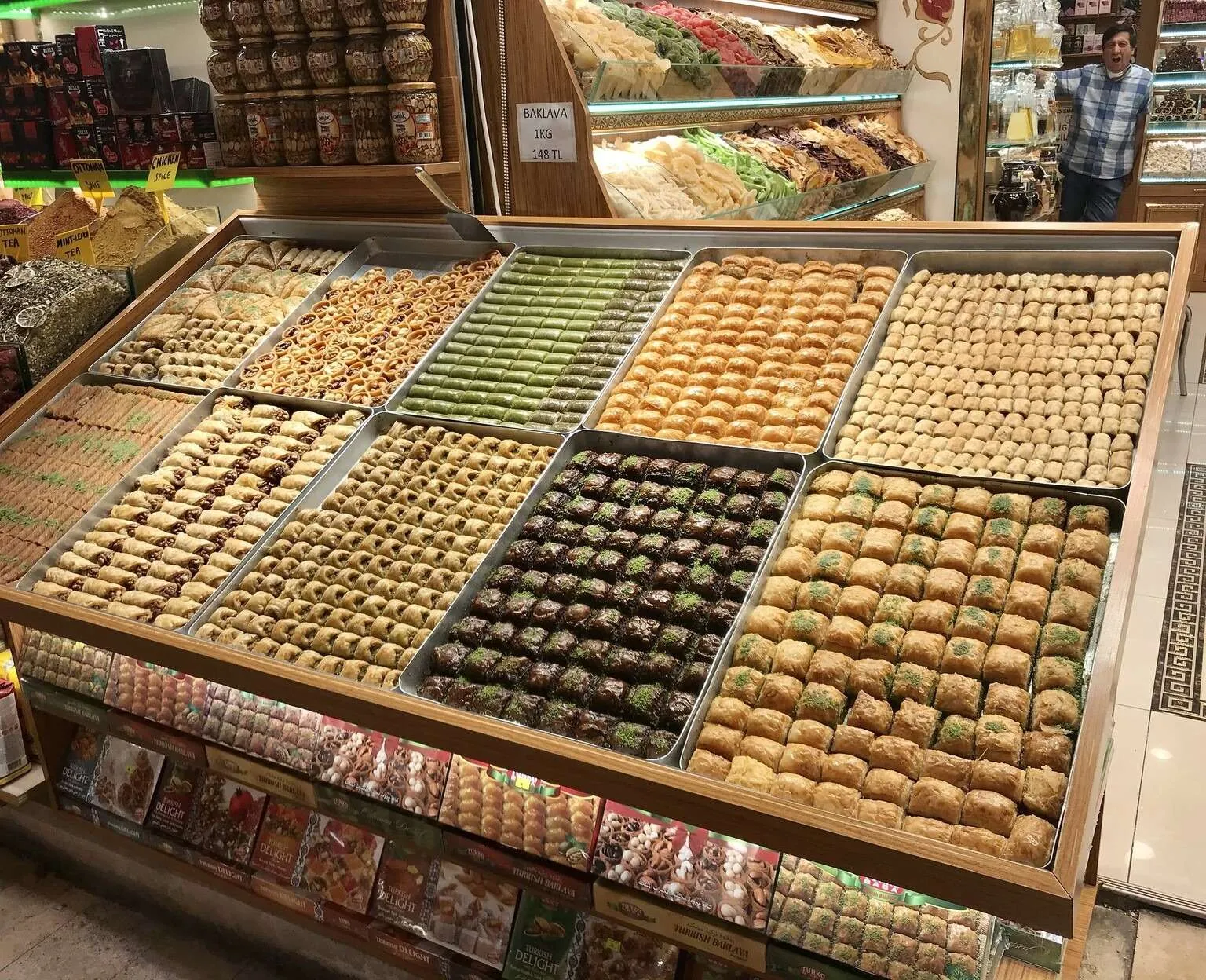 Turkish delights in Istanbul, Turkey