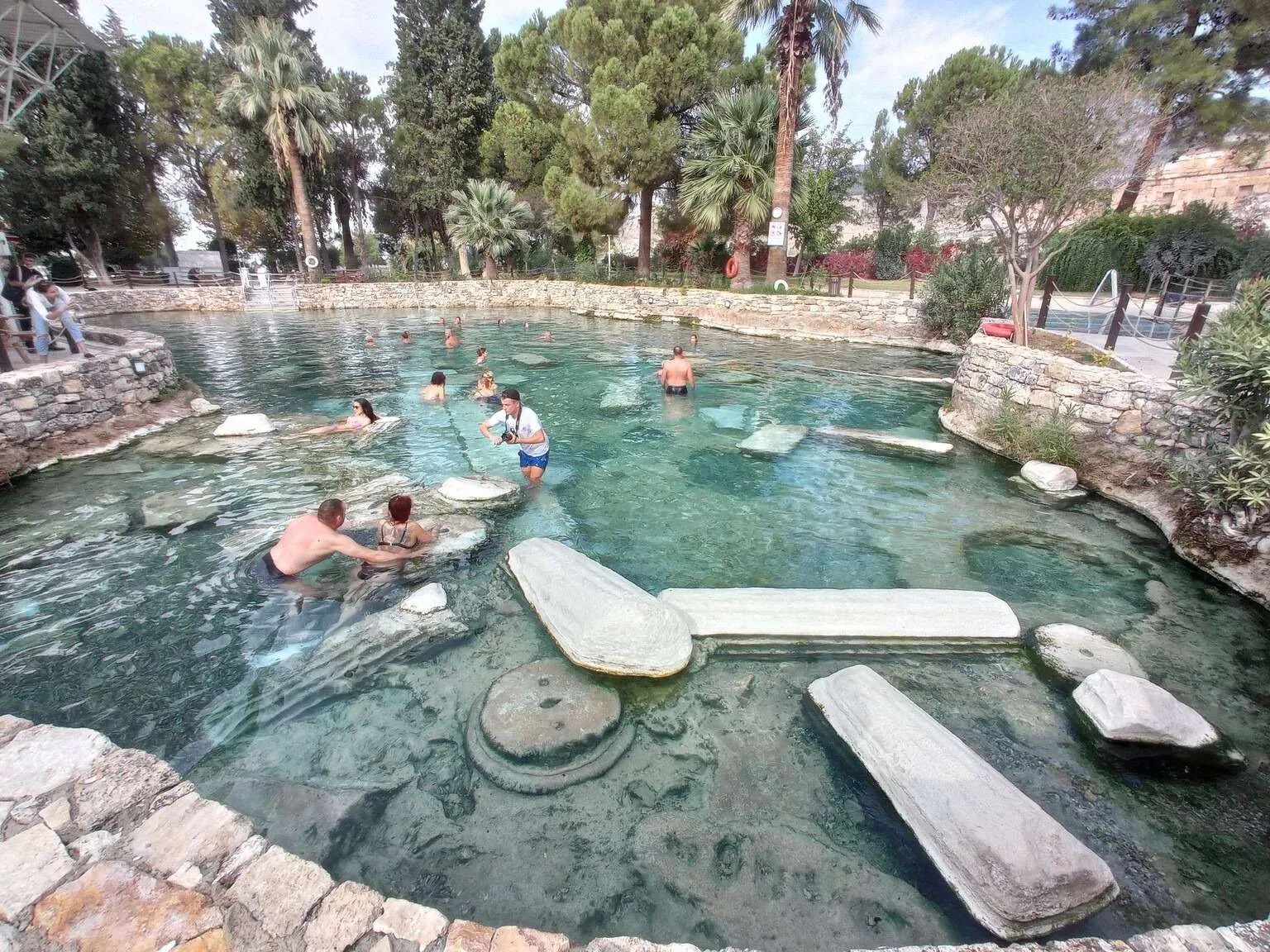 Ancient Baths, Pamukkale, Turkey travel tips