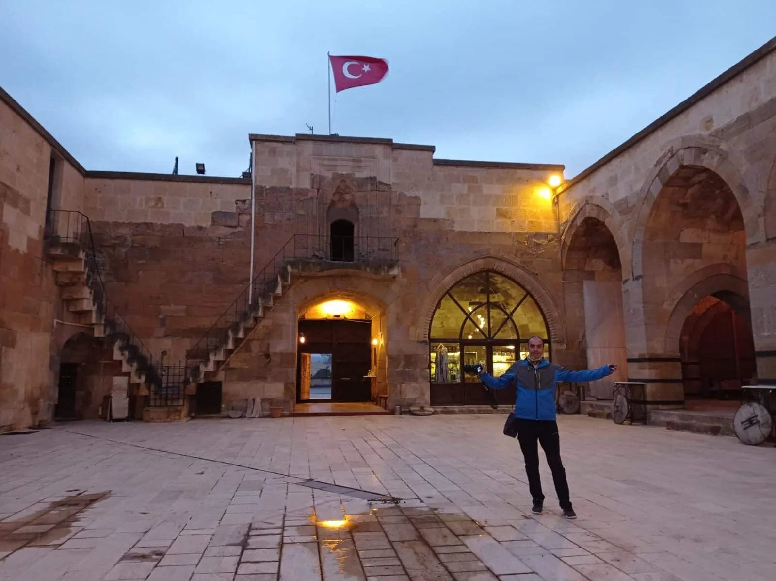 Dervish dance at Caravanserai, Cappadocia, Turkey itinerary