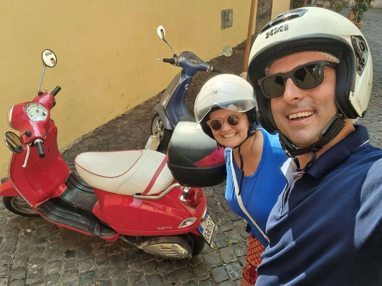 Rome on a Vespa tour, Italy