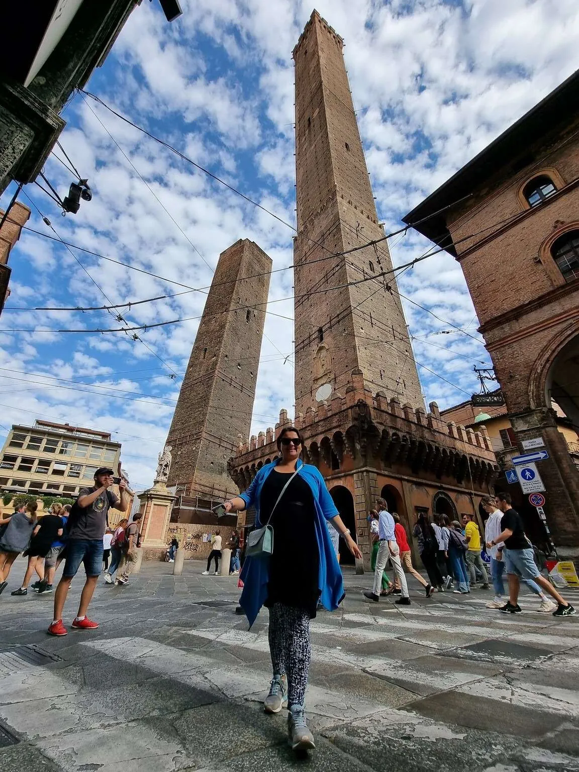 The towers of Bologna, Italy