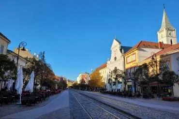 A lyrical passage in Kosice, Slovakia