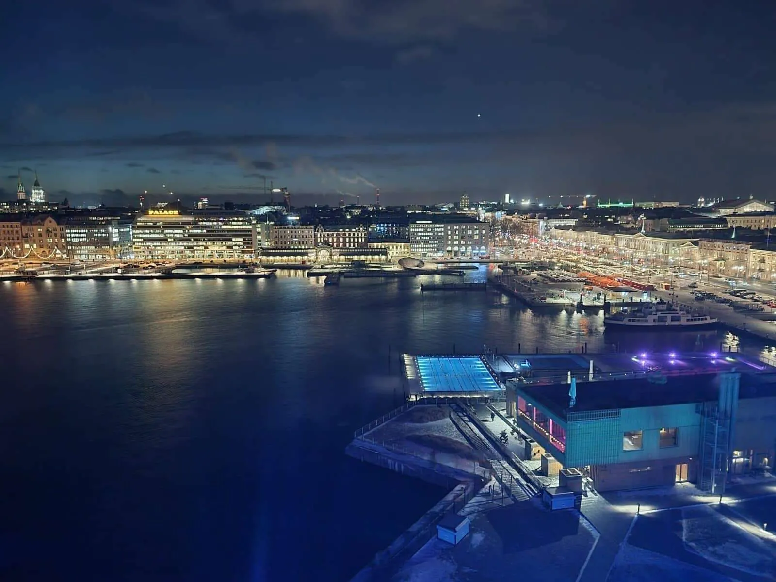 Helsinki skyline from SkyWheel, Finland