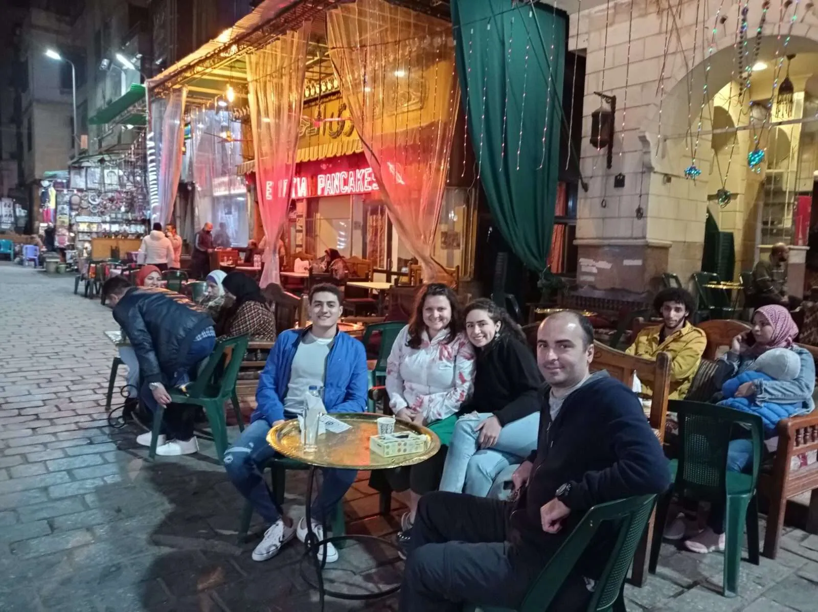 An evening out in Cairo, Egypt