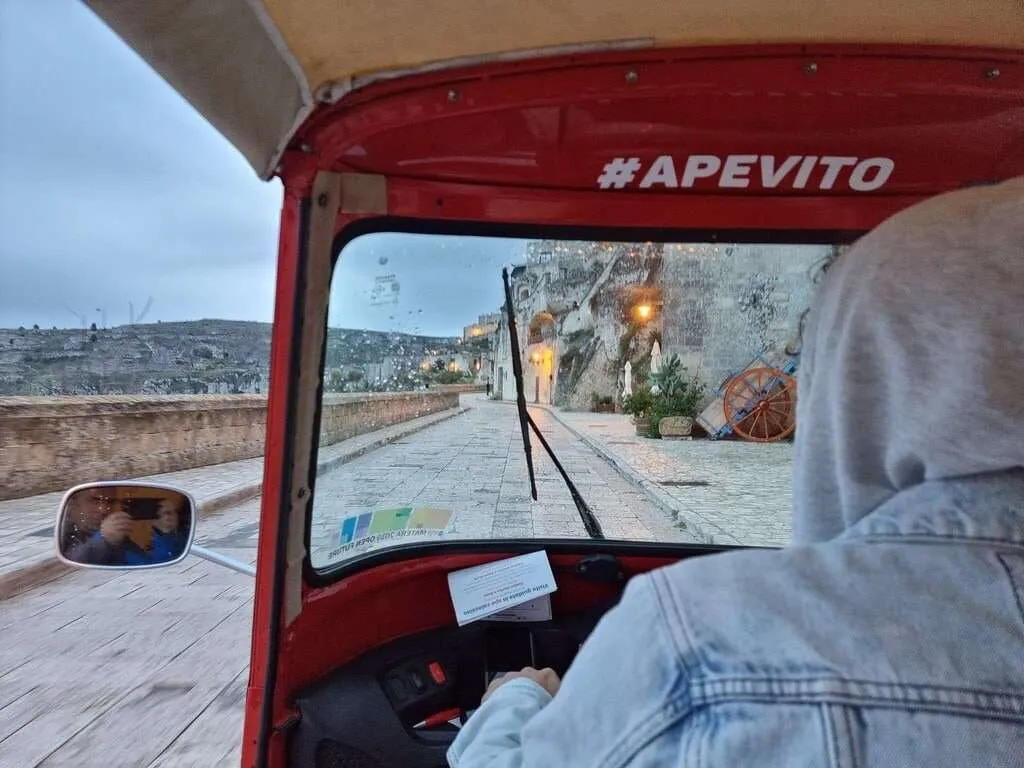 Ape in Matera, Puglia, Italy