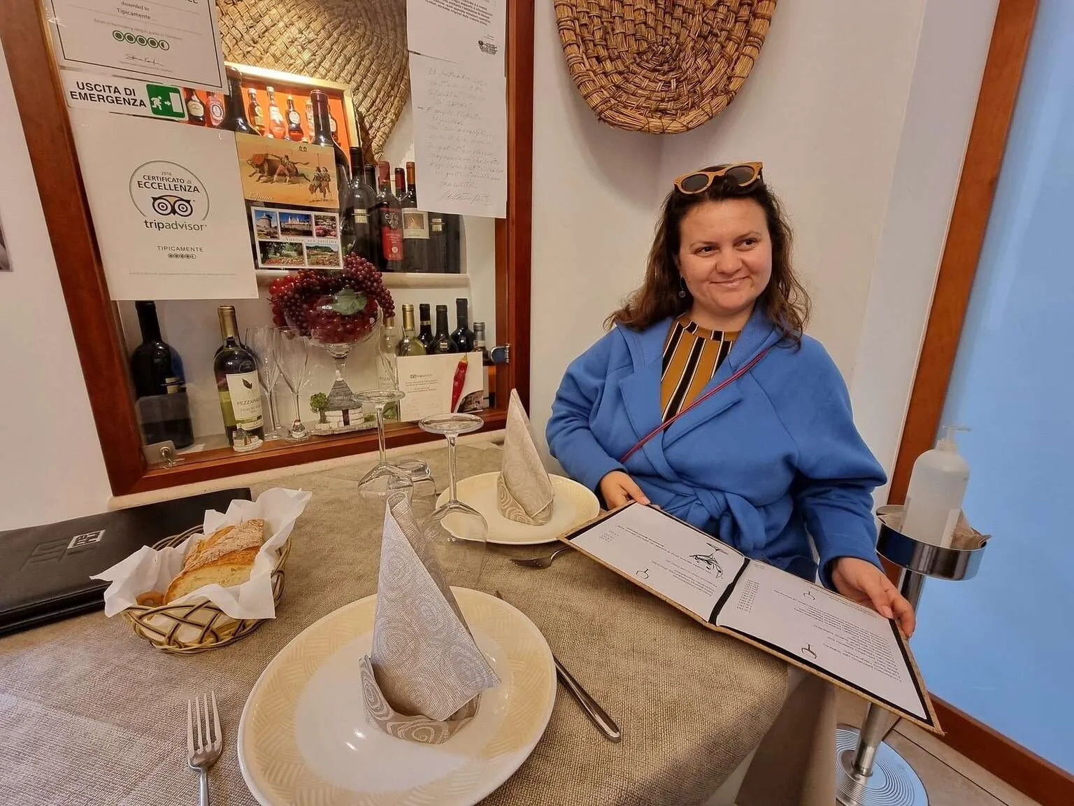 Food in Alberobello, Puglia, Italy