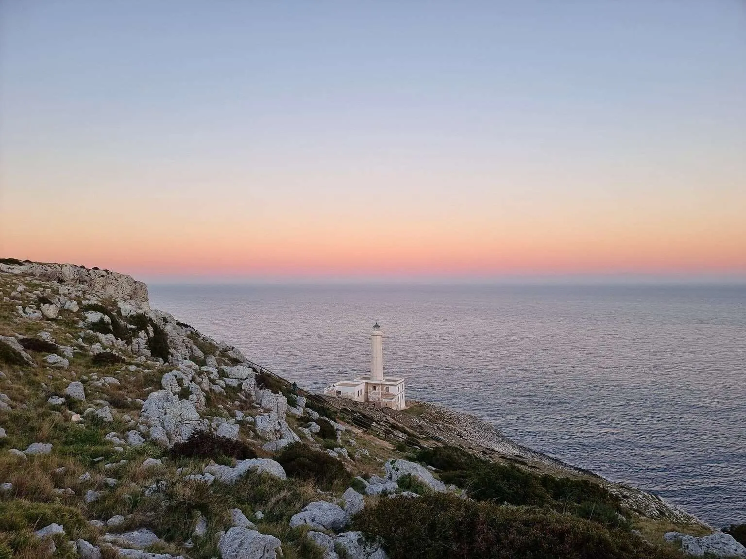 Lighthouse Punta Palascìa, Puglia, Italy