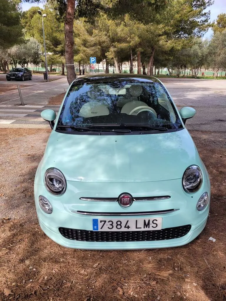 Our rental car in Mallorca, Spain
