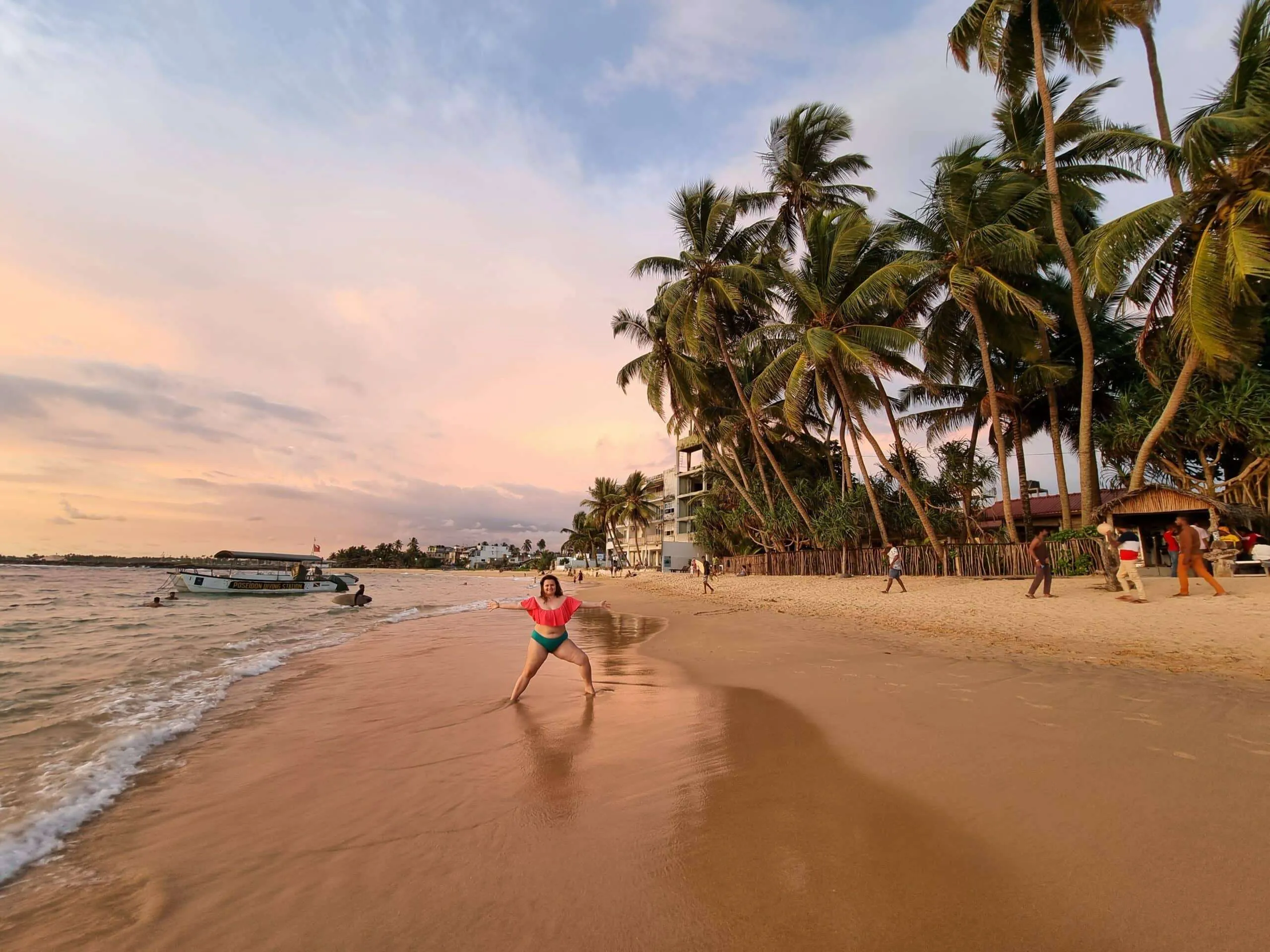 Hikkaduwa beach, Sri Lanka