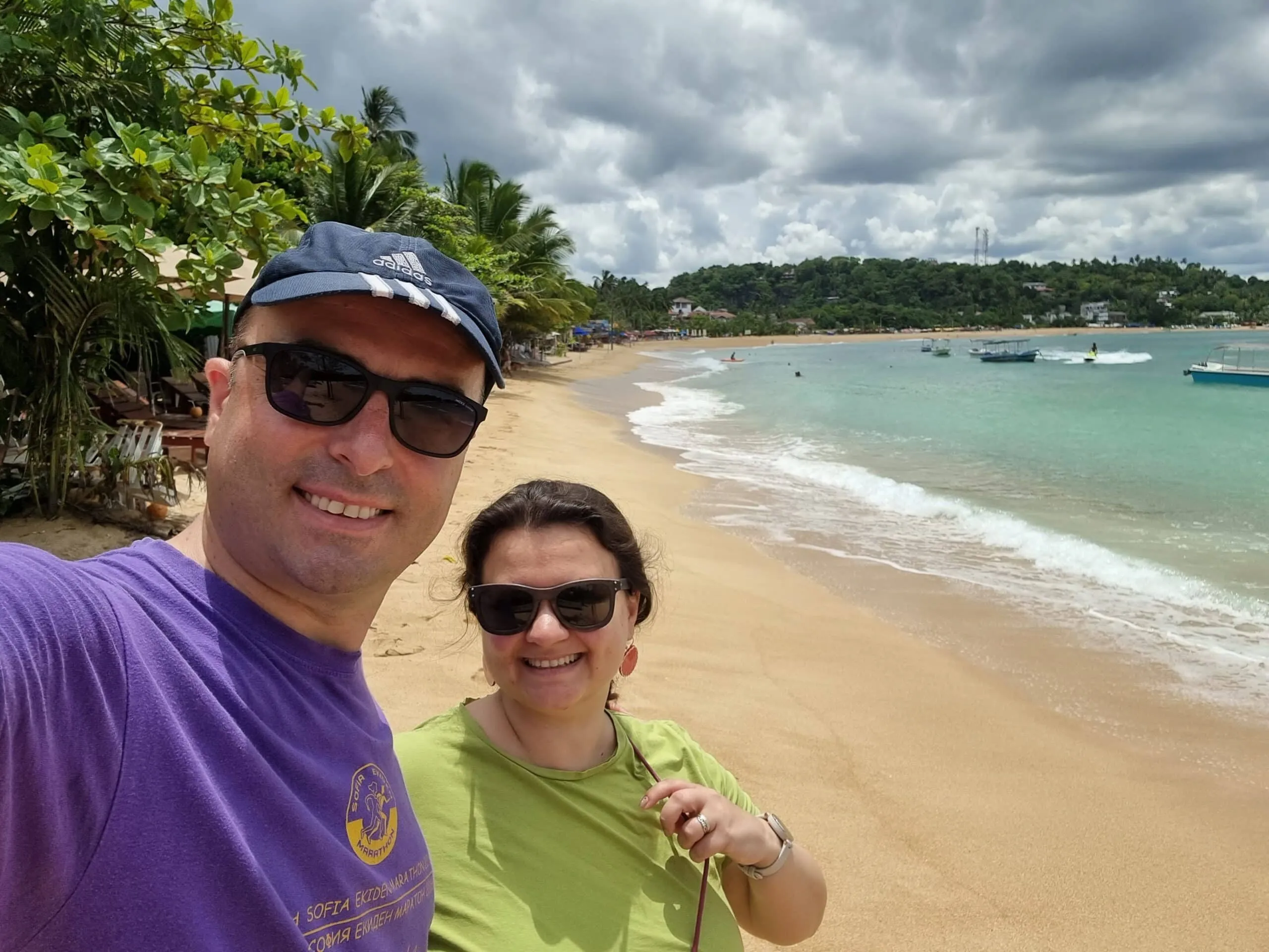 Unawatuna beach, Sri Lanka