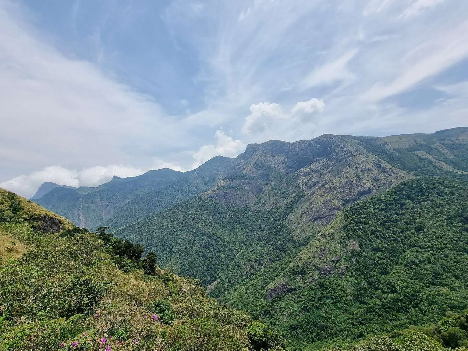 Trekking in Munnar, Kerala, India