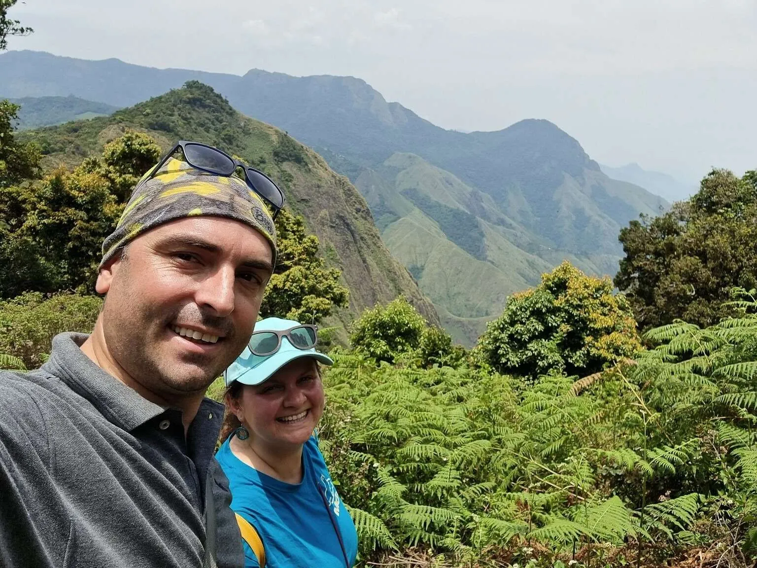 Trekking in Munnar, Kerala, India