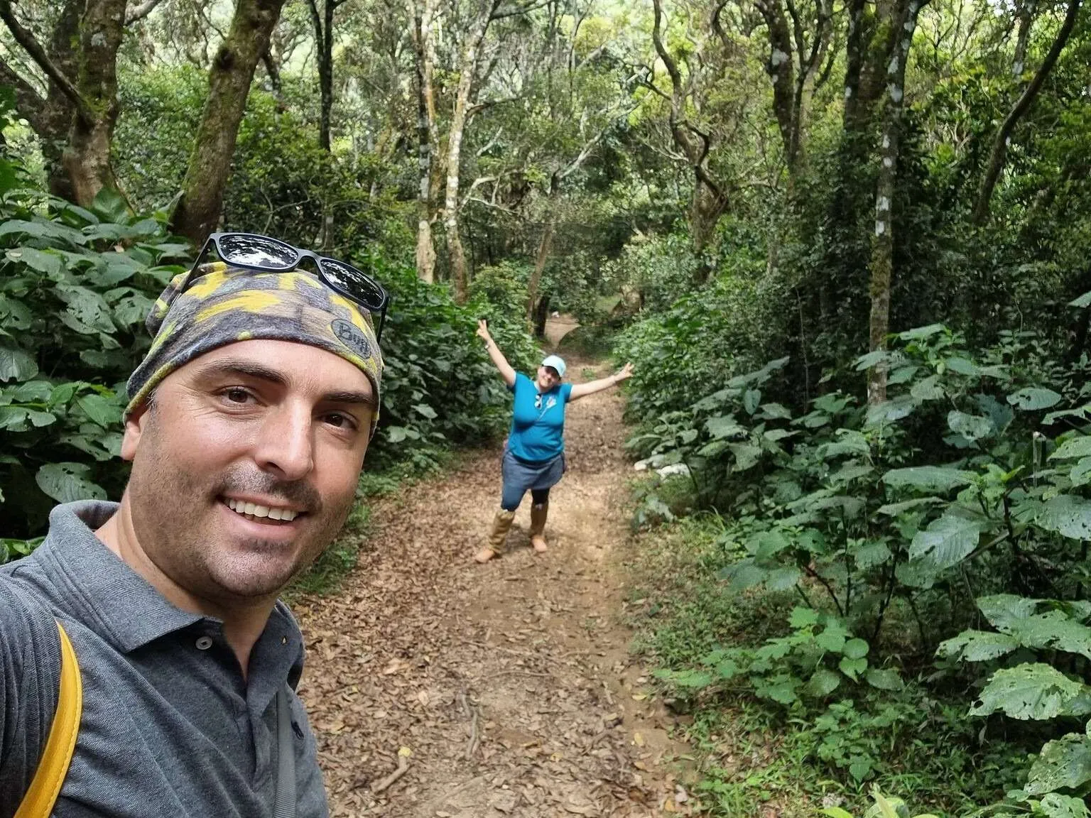 Trekking in Munnar, Kerala, India