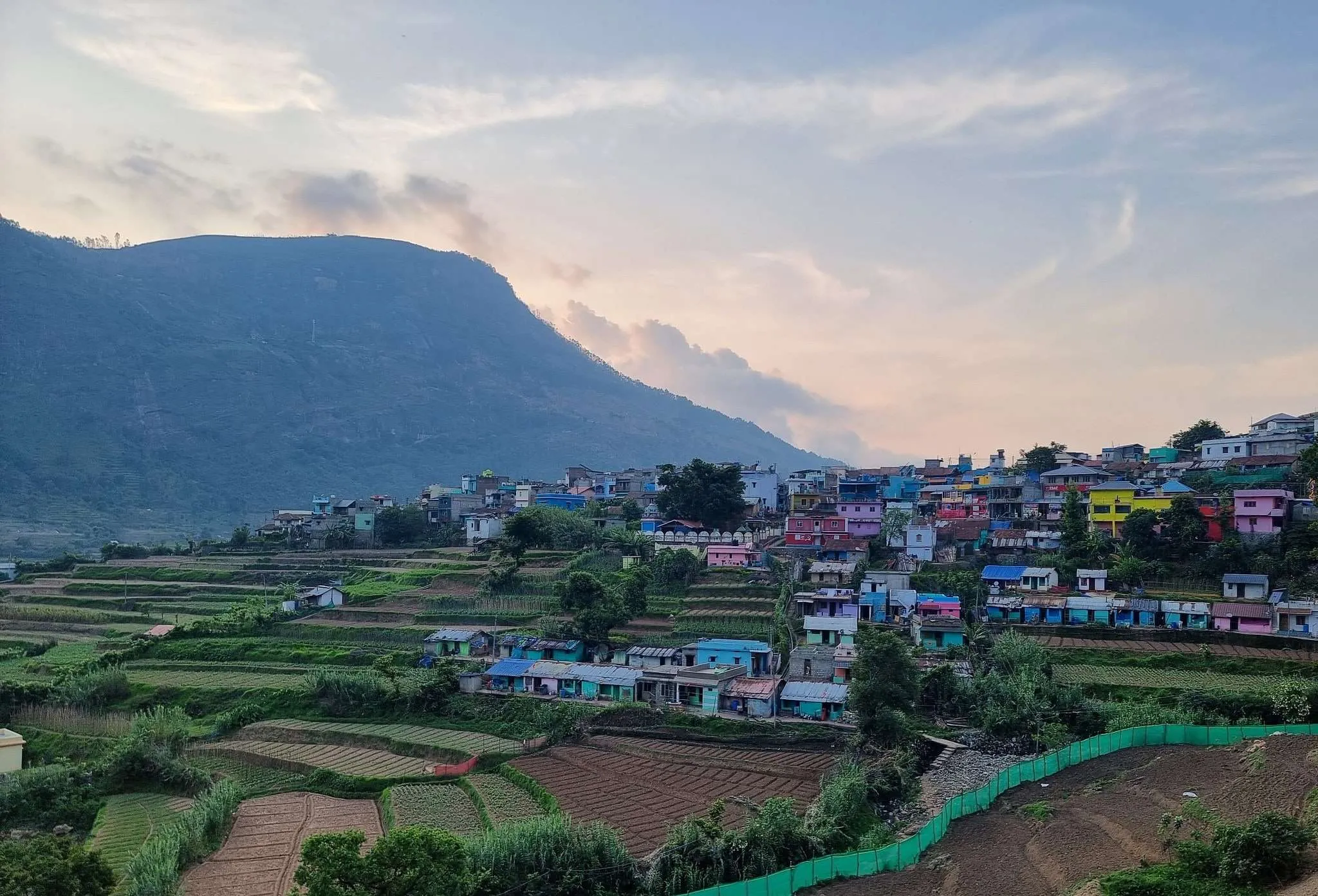 Vattavada village, Munnar, Kerala, India