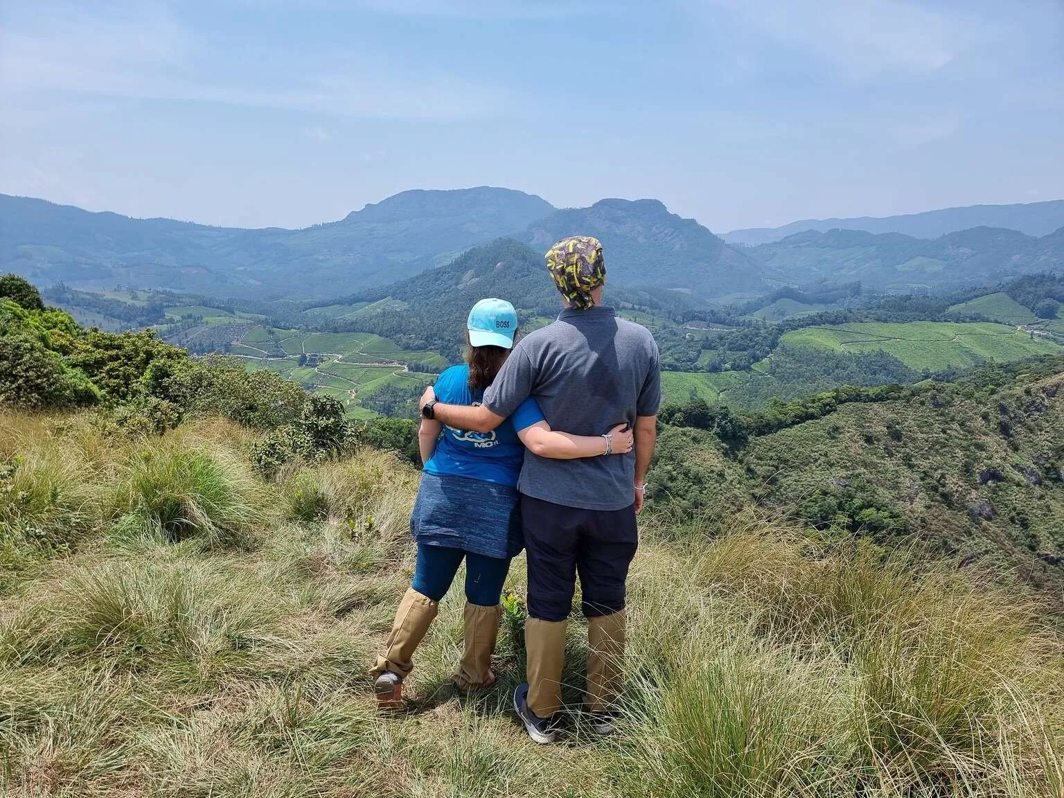 Trekking in Munnar, Kerala, India