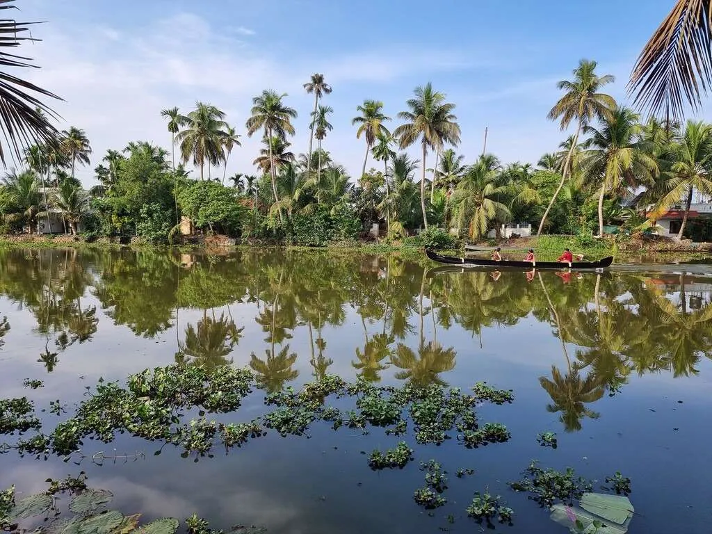 Responsible tourism in Kumarakom, Kerala, India