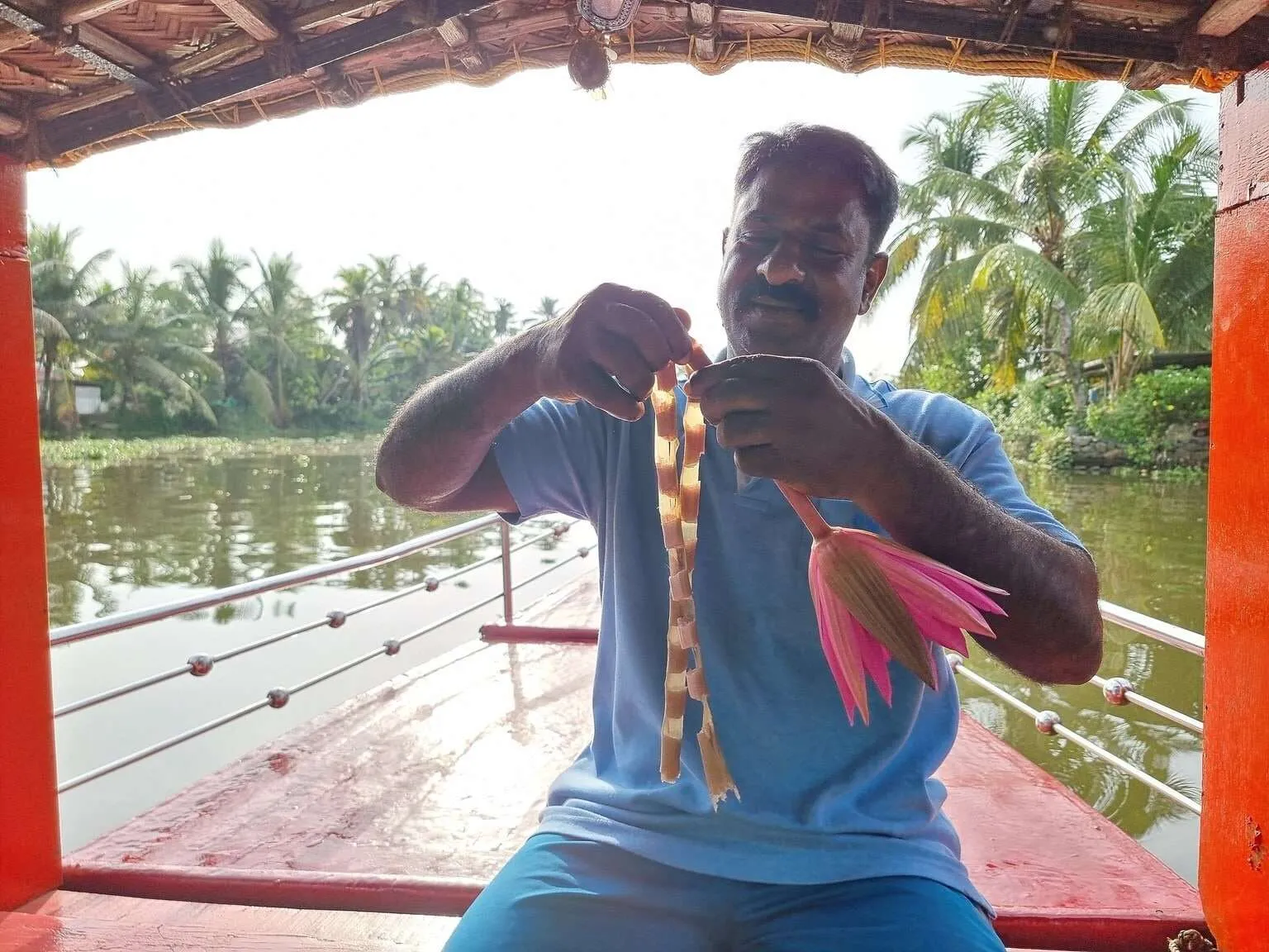 Responsible tourism in Kumarakom, Kerala, India
