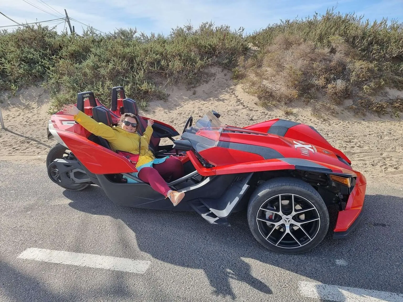 Slingshot tour, Lanzarote itinerary