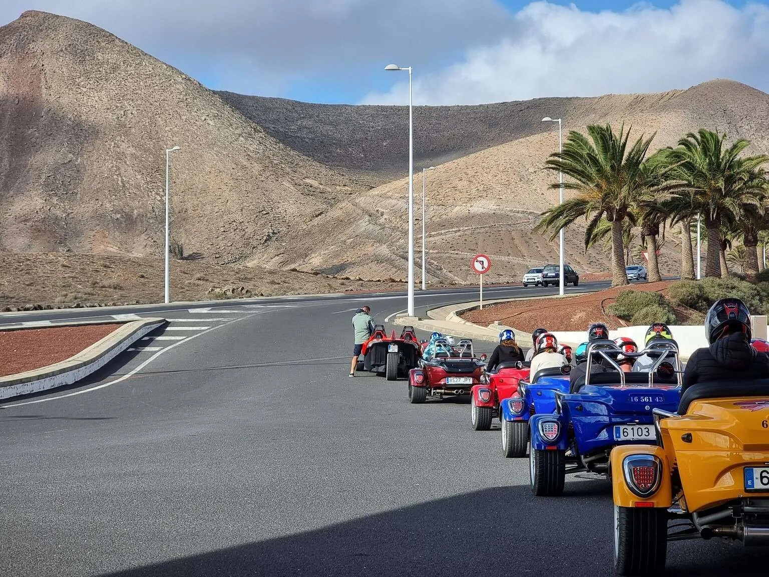 Slingshot tour, Lanzarote itinerary