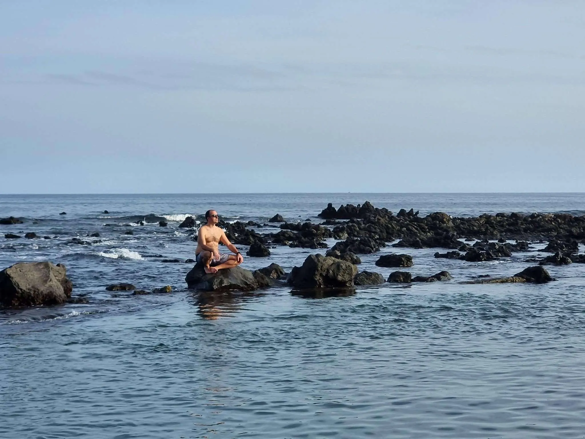 Natural pools in Punta Mujeres, Lanzarote