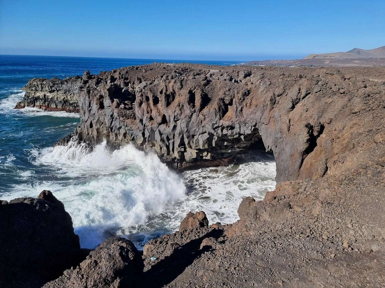 Los Hervideros, Lanzarote itinerary