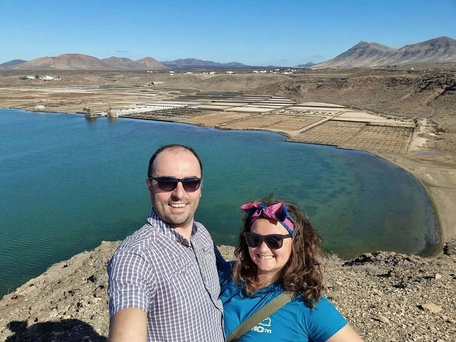 Salinas de Janubio, Lanzarote by drone